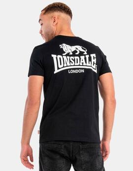 Camiseta LONSDALE WHITENESS - Black/White