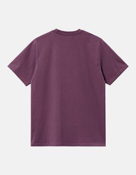 Camiseta CARHARTT AMERICAN SCRIPT - Huckleberry