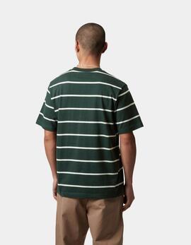 Camiseta CARHARTT AIKEN POCKET - Conifer