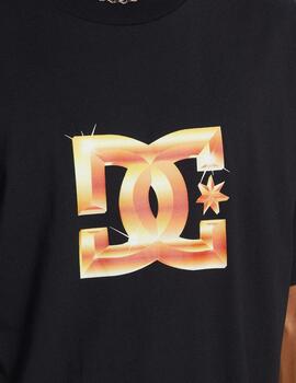 Camiseta DC SHOES STAR CHROME BEVEL - Black