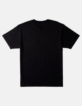 Camiseta DC SHOES STAR CHROME BEVEL - Black