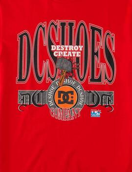 Camiseta DC SHOES SHY TOWN - Racing Red