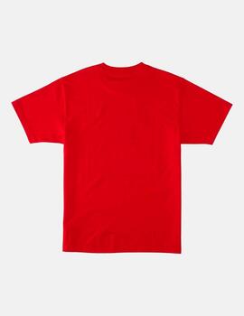 Camiseta DC SHOES SHY TOWN - Racing Red