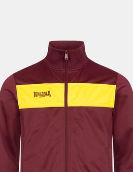 Chaqueta LONSDALE ALNWICK - Oxblood/Yellow