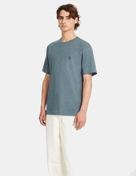 Camiseta VOLCOM CIRCLE BLANKS - Dark Slate