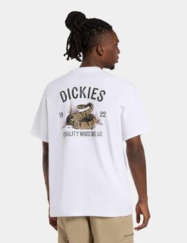 Camiseta DICKIES SNAKE - White