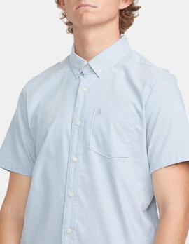 Camisa VOLCOM EVERETT OXFORD - Wrecked Indigo