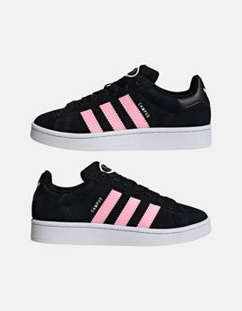 Zapatillas W CAMPUS 00S- Black/White/True Pink