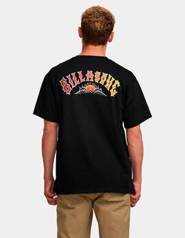 Camiseta BILLABONG THROWBACK REGUL - Black