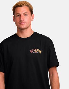 Camiseta BILLABONG THROWBACK REGUL - Black