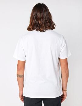 Camiseta RIP CURL SURF PARADISE BADGE - White