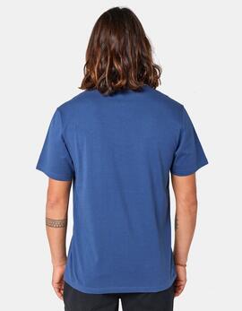 Camiseta RIP CURL SURF PARADISE BADGE - Washed Navy