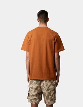 Camiseta CARHARTT AMERICAN SCRIPT - Sienna