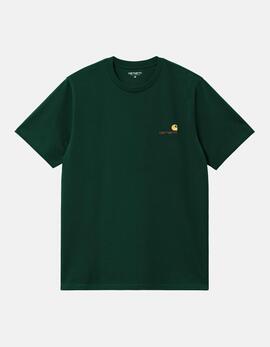 Camiseta CARHARTT AMERICAN SCRIPT - Conifer