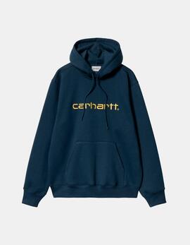 Sud. Capucha CARHARTT SWEAT - Ink / Air Yellow