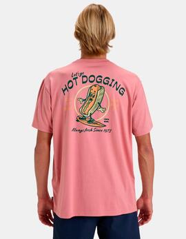 Camiseta BILLABONG LUNCH BREAK - Dusty Pink