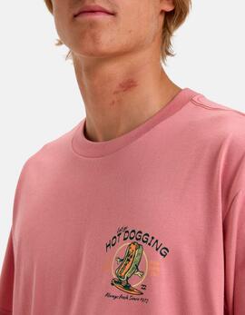 Camiseta BILLABONG LUNCH BREAK - Dusty Pink