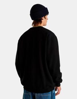 Sudadera Crew LEFT CHEST II LOOSE - Black