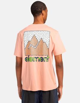 Camiseta ELEMENT JOINT TEXTURE - Misty Rose