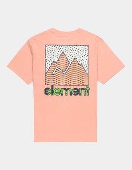 Camiseta ELEMENT JOINT TEXTURE - Misty Rose