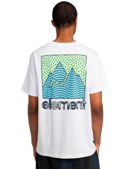 Camiseta ELEMENT JOINT TEXTURE - Optic White