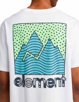 Camiseta ELEMENT JOINT TEXTURE - Optic White