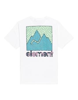 Camiseta ELEMENT JOINT TEXTURE - Optic White