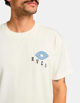 Camiseta RVCA KEEP GROWING - Antique White