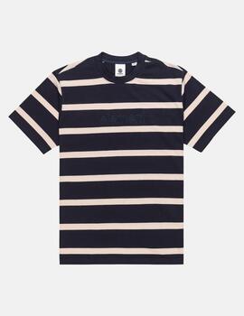 Camiseta ELEMENT YACHT CLUB - Oat Milk/Eclipse Navy