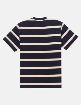 Camiseta ELEMENT YACHT CLUB - Oat Milk/Eclipse Navy