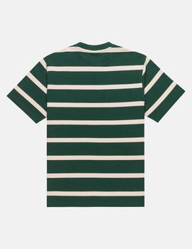 Camiseta ELEMENT YACHT CLUB - Oat Milk/Jungle Green