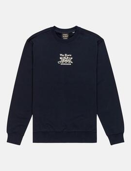 Sudadera Crew ELEMENT TIMBER SKELETON - Eclipse Navy