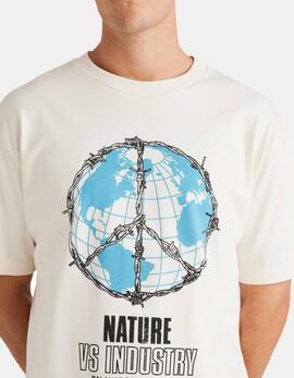 Camiseta RVCA GLOBAL RVCA - Natural