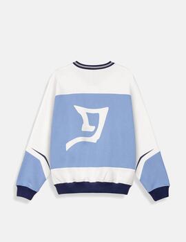 Sudadera Crew INFAMOUS DEEPER - Light Blue