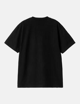 Camiseta CARHARTT W' POCKET HEART - Black / Black