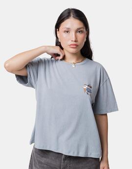 Camiseta KAOTIKO WASHED ICE CREAM - Steel