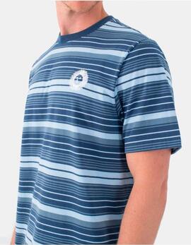 Camiseta HURLEY NATURALS STRIPE - Submarine