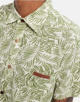 Camisa FERN - White Green