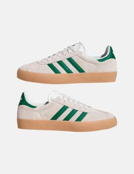 Zapatillas ADIDAS GAZELLE ADV - Crystal White/Gum