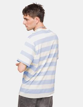 Camiseta KAOTIKO NIALL STRIPES ORCHID - Lila