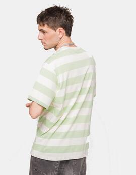 Camiseta KAOTIKO NIALL STRIPES ORCHID - Mint