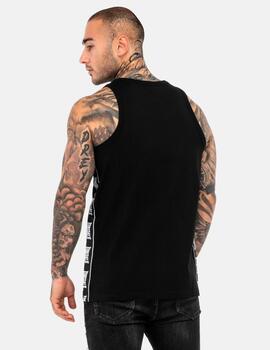 Camiseta Tirantes LONSDALE CLOUSTA - Black/White