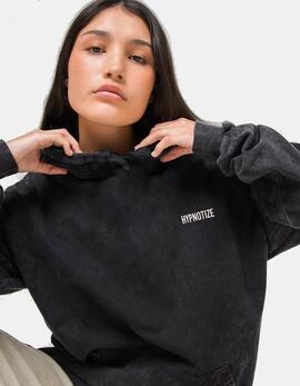 Sudadera  WASHED HYPNOTIZE - Black