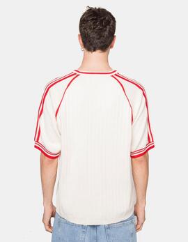 Camiseta KAOTIKO VINTAGE - Ivory/Red