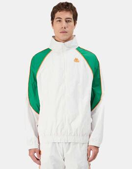 Chaqueta NUCIO - White /Green Tee / Orange