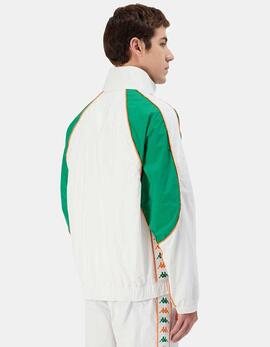 Chaqueta NUCIO - White /Green Tee / Orange