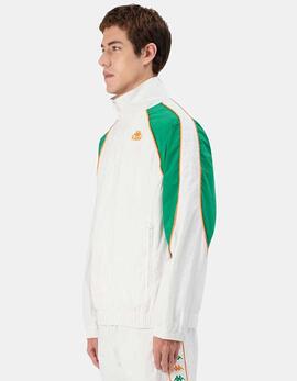 Chaqueta NUCIO - White /Green Tee / Orange