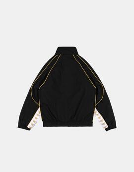 Chaqueta KAPPA NUCIO - Black/Yellow Gold Rich/White