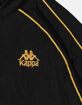 Chaqueta KAPPA NUCIO - Black/Yellow Gold Rich/White