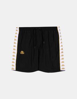 Bermuda KAPPA NARDO - Black/Yellow Gold Rich/White